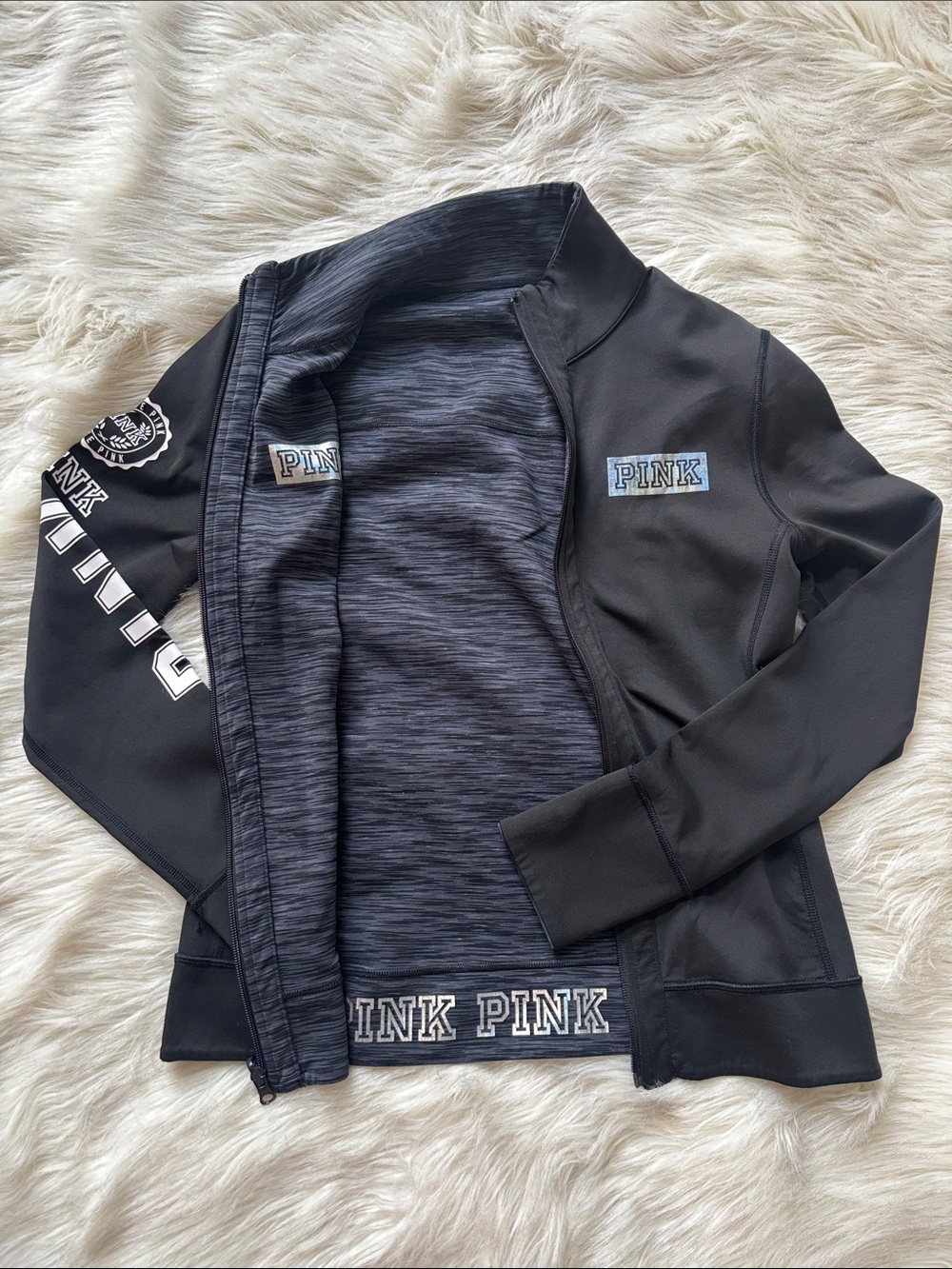 PINK Revirsible zip up